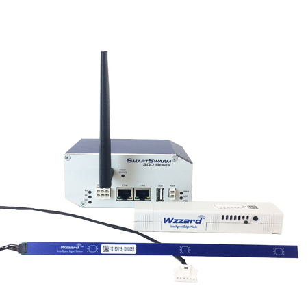 Wzzard™ Stack Light Monitoring Starter Kit (Wzzard Mesh Wireless Sensor for Commercial Applications - Gen.2)
